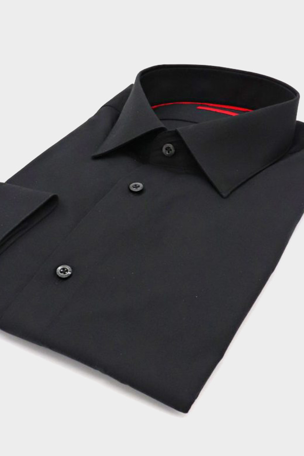 ΠΟΥΚΑΜΙΣΟ HUGO - 001 ΜΑΥΡΟ